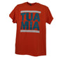 Miami Dolphins Football Tua Tagovailoa #1 MIA Orange Short Sleeve Tshirt Tee