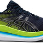 ASICS पुरुषों के ग्लाइडराइड 2 रनिंग शूज़ फ्रेंच ब्लू/हैज़र्ड ग्रीन साइज़ 12.5 मीडियम यूएस