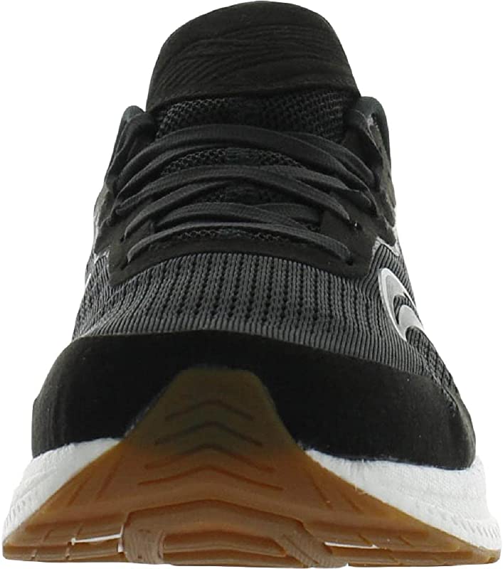 Saucony पुरुषों के फ्रीडम 4 रनिंग शूज़ ब्लैक/गम साइज़ 12.5 D मीडियम US