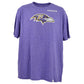 NFL Baltimore Ravens Football Logo Purple Crew Neck Adults Men Tshirt Tee