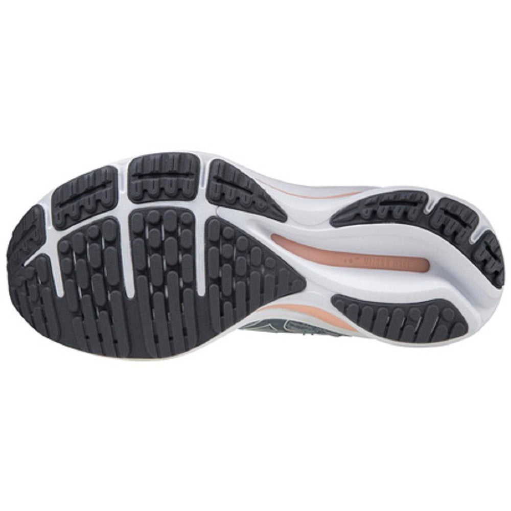 Mizuno Women's Wave Rider 25 Running Shoes Gray Size 11.5 B (M) Us