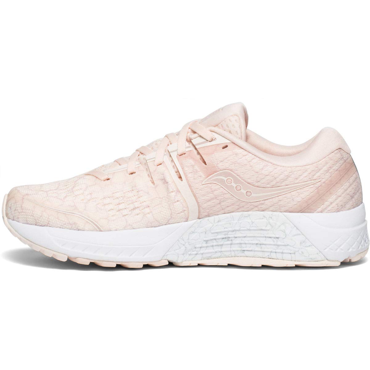 Saucony Women's Guide Iso 2 Running Shoes Slate/Aqua Pink Size 6.5 D Wide Us