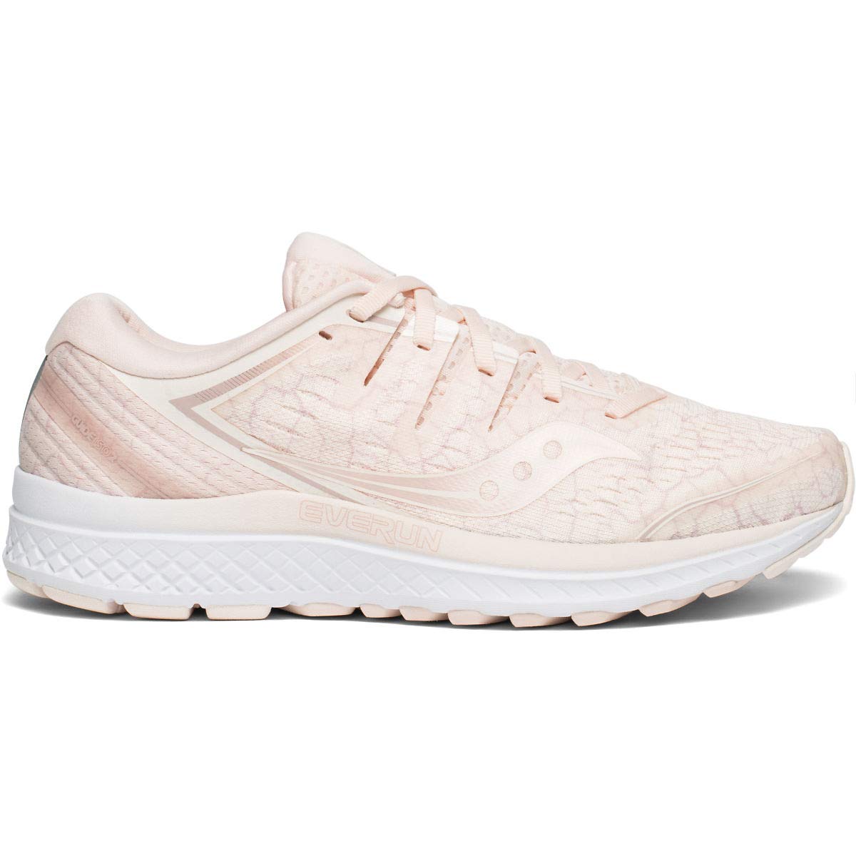 Saucony Women's Guide Iso 2 Running Shoes Slate/Aqua Pink Size 6.5 D Wide Us
