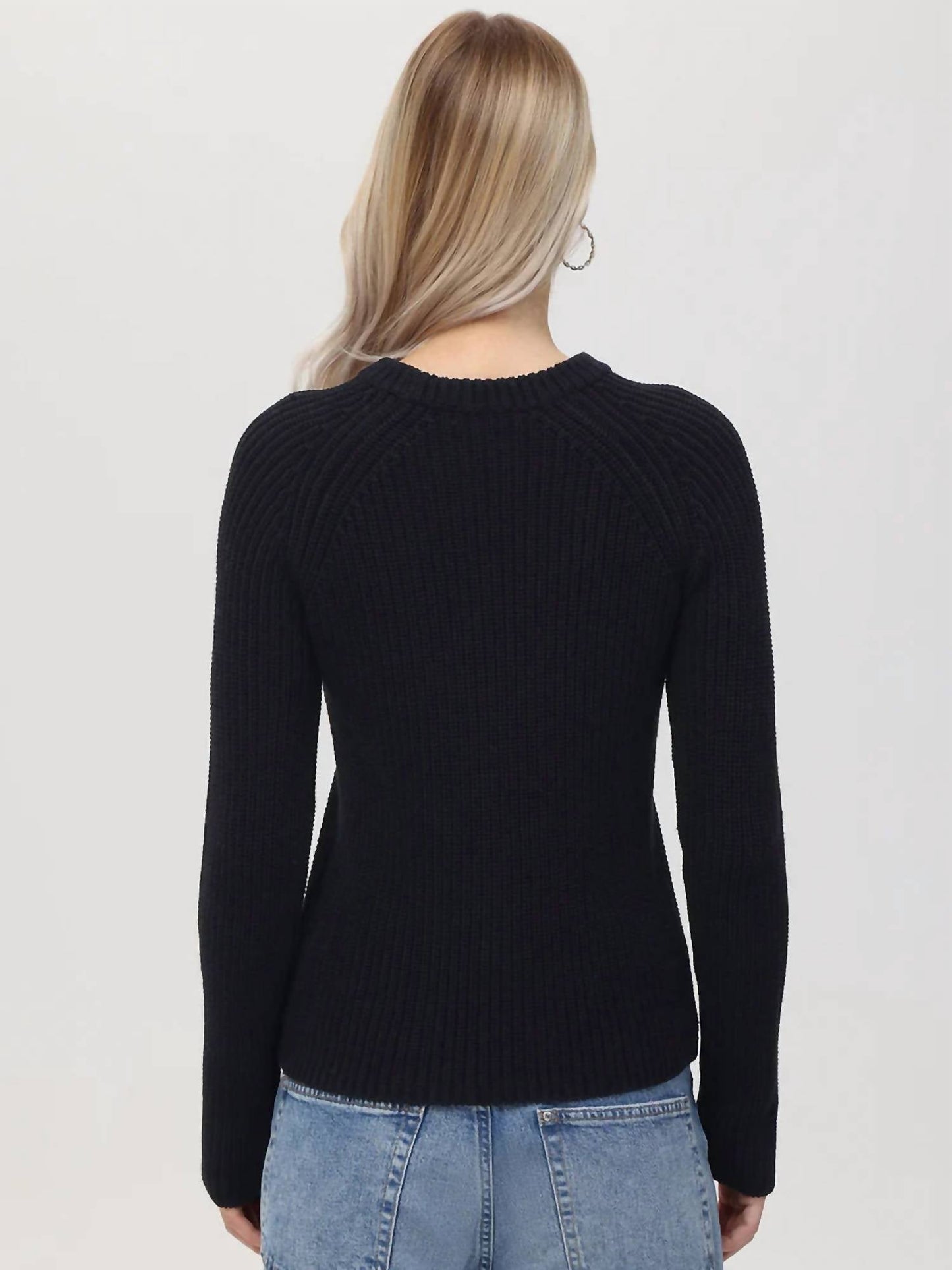 525 America - Jane Cotton Shaker Crewneck Sweater