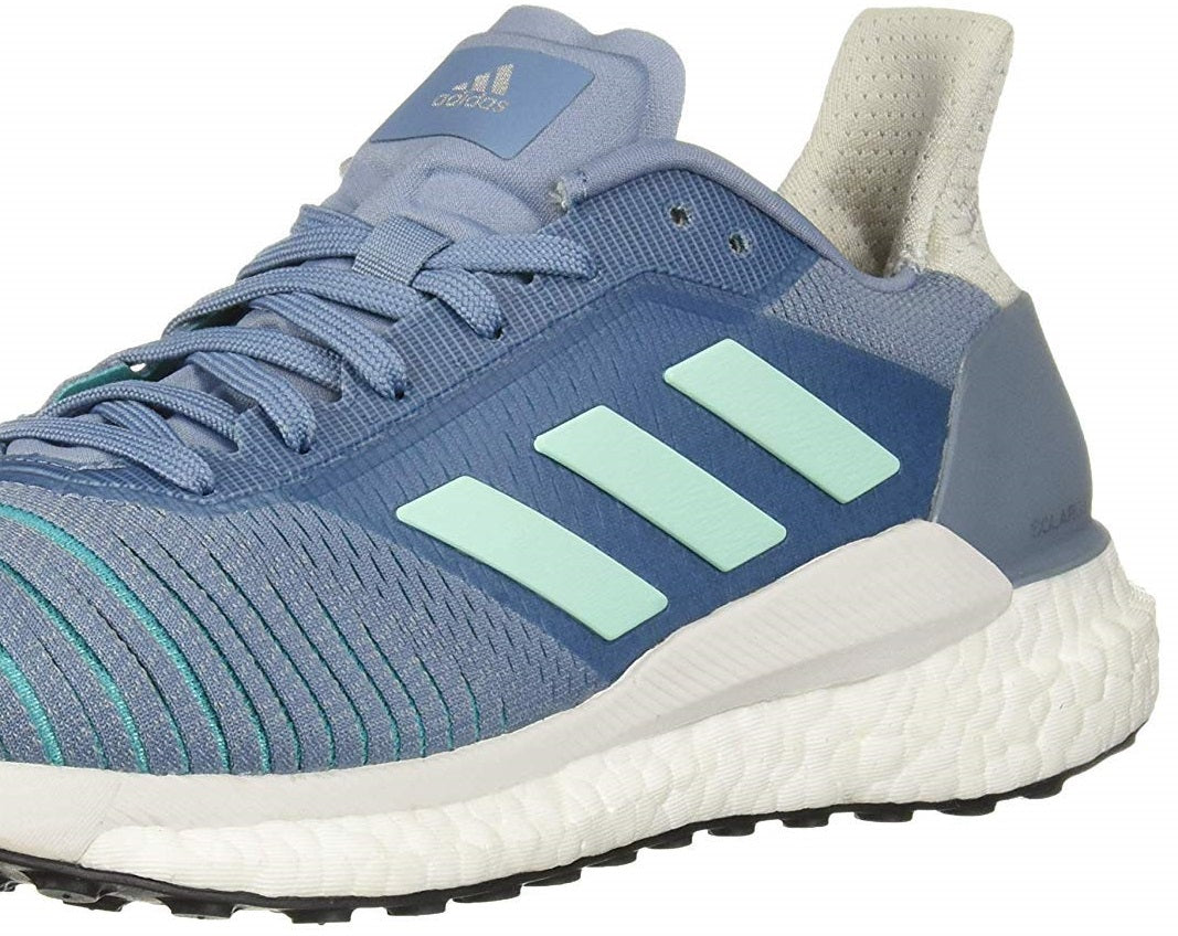 adidas Women's Solar Glide 5 Running Shoes Blue Size 11 B (M) Us