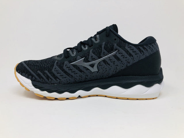 Mizuno Women's Wave Sky 4 Waveknit Running Shoes Dark Shadow Size 6.5 B (M) Us