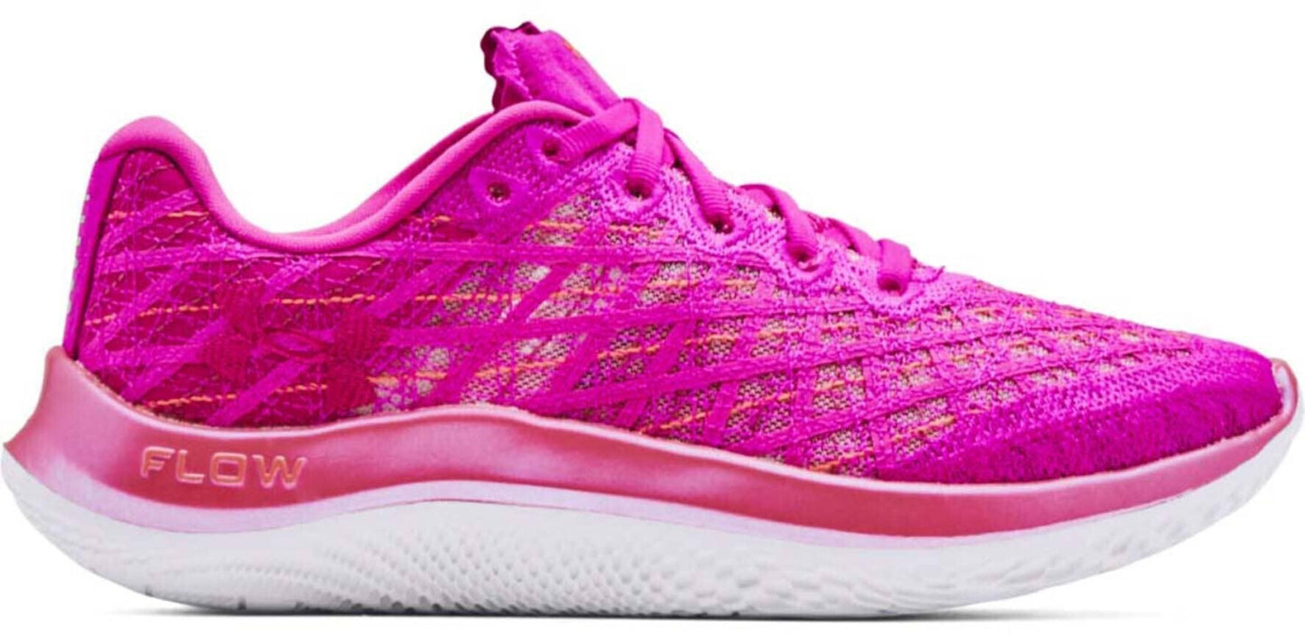 Under Armour Women's Flow Velociti Wind Running Shoes Pink