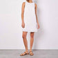 Apricot - 3-d Floral Embroidered Shift Dress