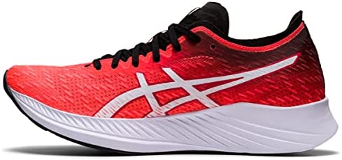 ASICS Women's Magic Speed Running Shoes Sunrise RED/White Size 8.5 B Medium US