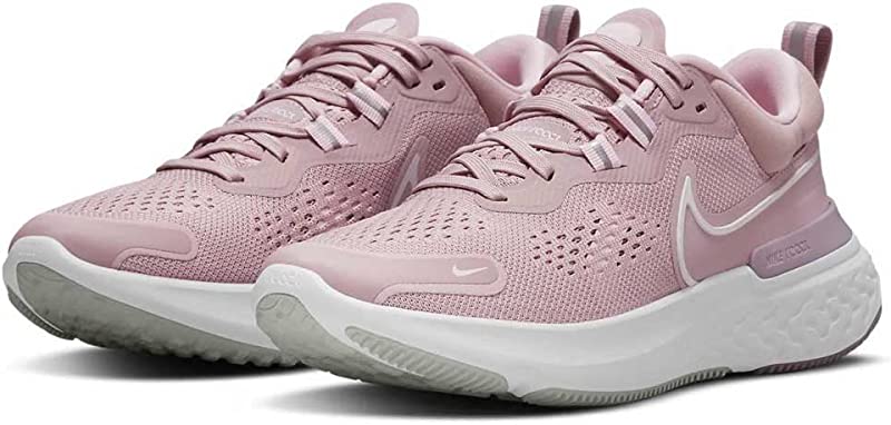 Nike Women's React Miler 2 Running Shoes Pink Size 11 B (M) Us