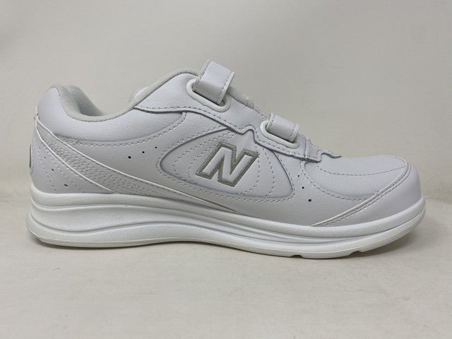 New Balance Women's 577 V1 Hook & Loop Walking Shoes White Size 8.5 2E X Wide Us
