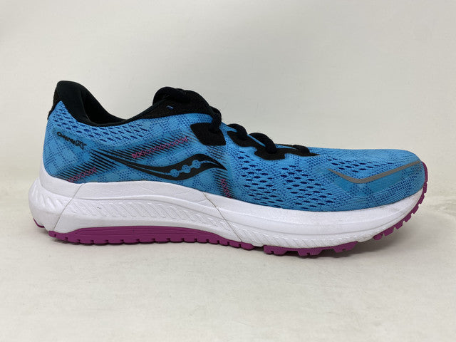 Saucony महिला ओम्नी 20 रनिंग शूज़ नीला साइज़ 9.5 B मीडियम US