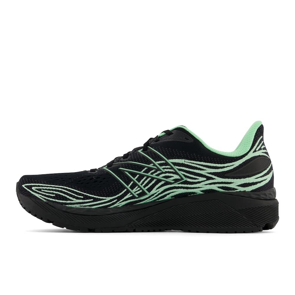 New Balance Men's X 860 V12 Running Shoes Black/Agave Size 13 D Medium US