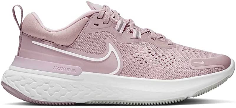 Nike Women's React Miler 2 Running Shoes Plum Chalk/White Size 9.5 B Medium US