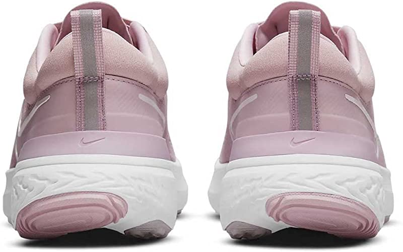 Nike Women's React Miler 2 Running Shoes Plum Chalk/White Size 9.5 B Medium US