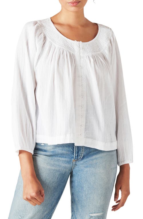 lucky-brand-embroidered-button-front-cotton-peasant-blouse-white