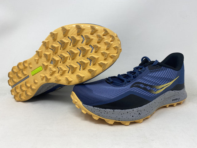 Saucony Women's Peregrine 12 ट्रेल शूज़ पीला साइज़ 8 B (M) US