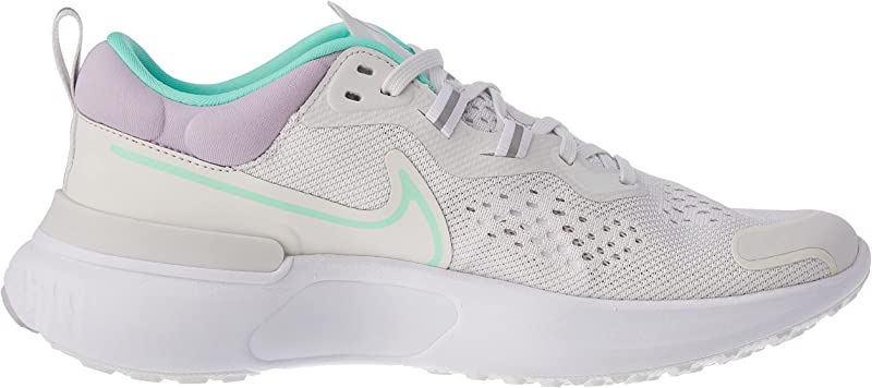 Nike Women's React Miler 2 Running Shoes Green Size 9.5 B Medium US