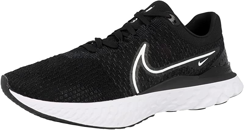 Nike Men's React Infinity Run FK 3 Running Shoes Black Size 13 D Medium US