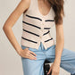 Z Supply - Sycamore Stripe Sweater Vest - Plus