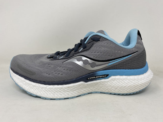 Saucony महिला ट्राईम्फ 19 रनिंग शूज़ अलॉय/पाउडर