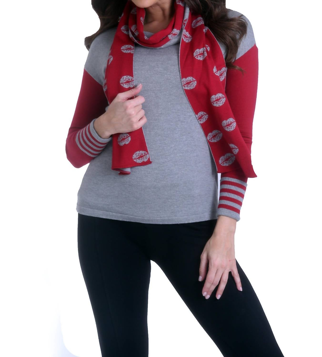 Angel - Kiss Me Pullover W/ Scarf