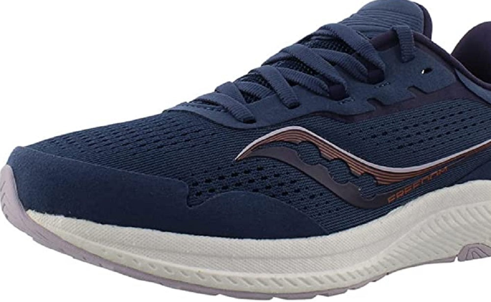 Saucony Women's Freedom 4 Running Shoes Storm/Lilac Size 6.5 B Medium US