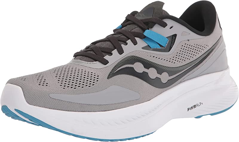 Saucony Men's Guide 15 Running Shoes Alloy/Topaz Size 11.5 D Medium US
