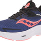 Saucony Men's Ride 15 Running Shoes Sapphire/ViZi Red Size 10 2E Wide US