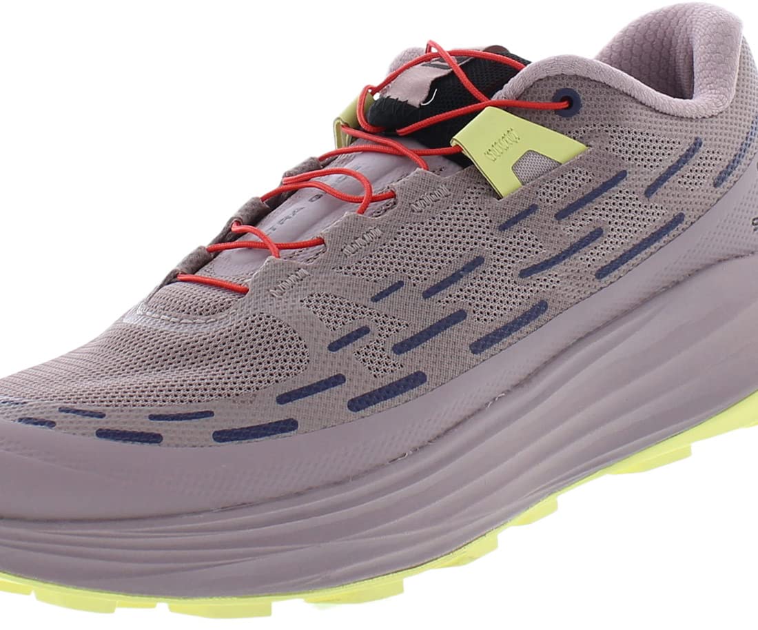 Salomon Women's Ultra Glide Trail Shoes Quail/Yellow Size 6.5 B Medium US