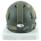 NFL San Francisco 49ers Frank Gore Riddell Autograph Mini Helmet Salute To Serv