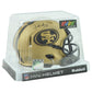 NFL San Francisco 49ers Frank Gore Signed Autograph Mini Helmet Riddell Rave Col