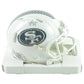 NFL San Francisco 49ers Frank Gore Signed Autograph Mini Helmet White Salute