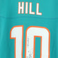 NFL Miami Dolphins Tyreek Hill #10 Kids Youth Jersey Autographed Signed Cheetah