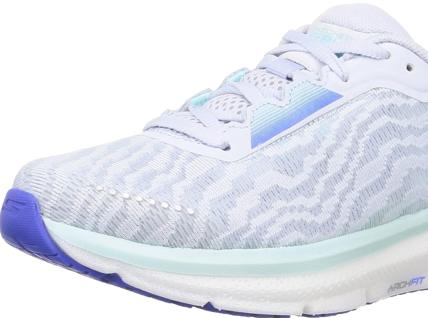 Skechers Women's Go Run Arch Fit Ride 10 Shoes Light Gray Size 7 B Medium US