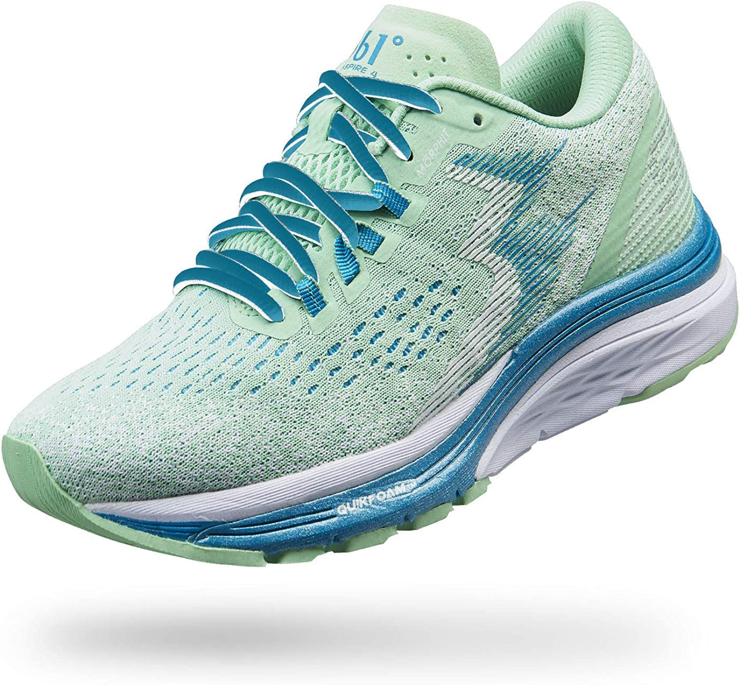 361 Degrees Women's Spire 4 Running Shoes Green Size 6 B Medium US