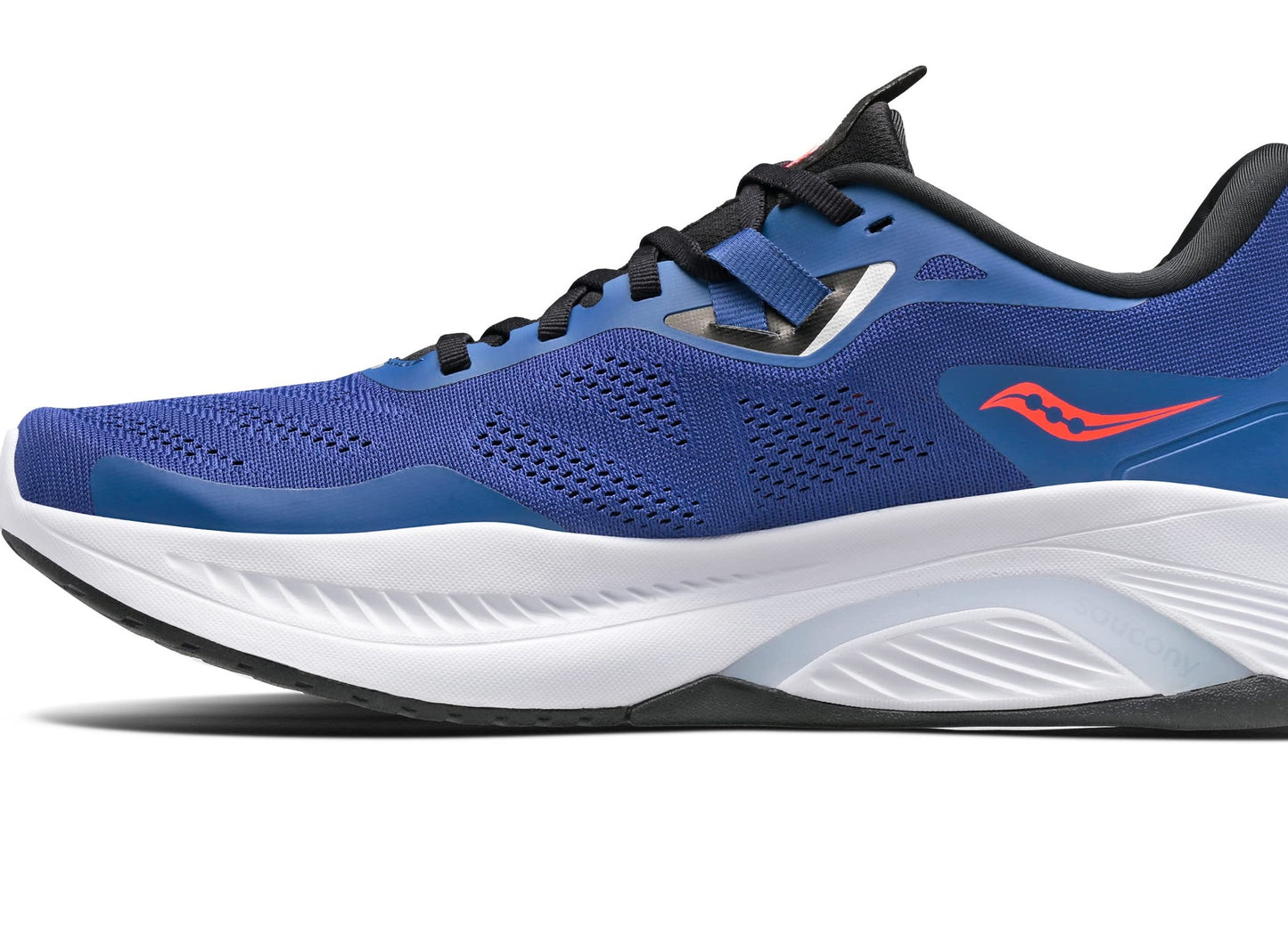 Saucony पुरुषों के गाइड 15 रनिंग शूज़ सैफायर/ब्लैक साइज़ 11 डी मीडियम यूएस