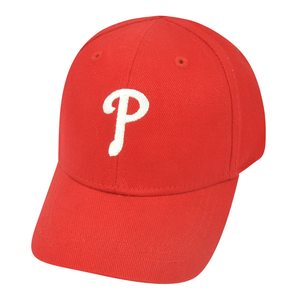 MLB Philadelphia Phillies Robbie Infant Adjustable Baseball Red Hat Cap
