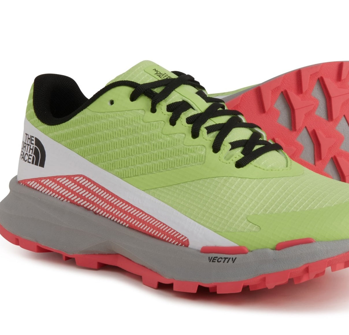 The North Face Women's Vectiv Levitum Run Shoes Green Size 9.5 B Medium US