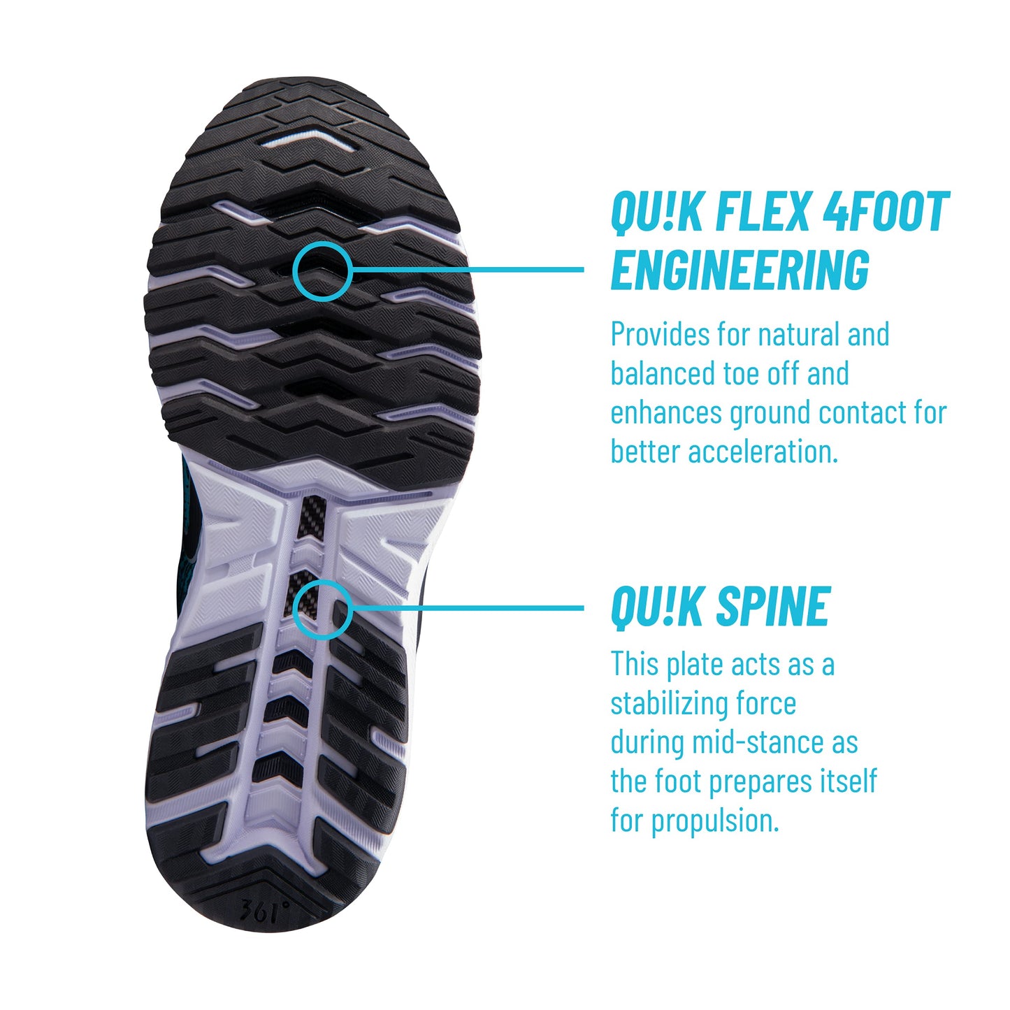 361 डिग्री महिलाओं के मेराकी 4 रनिंग शूज़ स्कूबा/ब्लैक साइज़ 11 B मीडियम यूएस