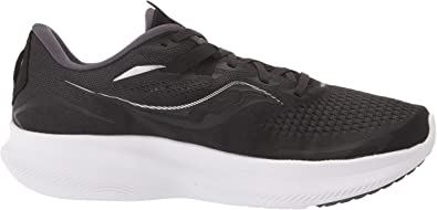 Saucony पुरुषों के राइड 15 रनिंग शूज़ ब्लैक