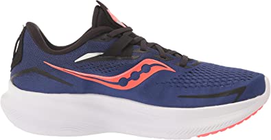 Saucony पुरुषों के राइड 15 रनिंग शूज़ लाल