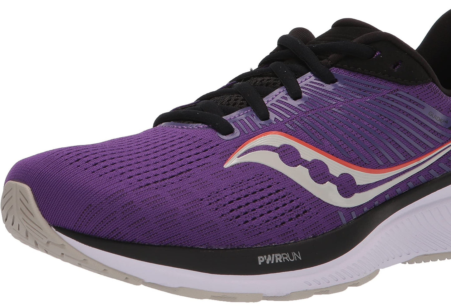 Saucony Women'S Guide 14 रनिंग शूज़ कॉनकॉर्ड/स्टोन