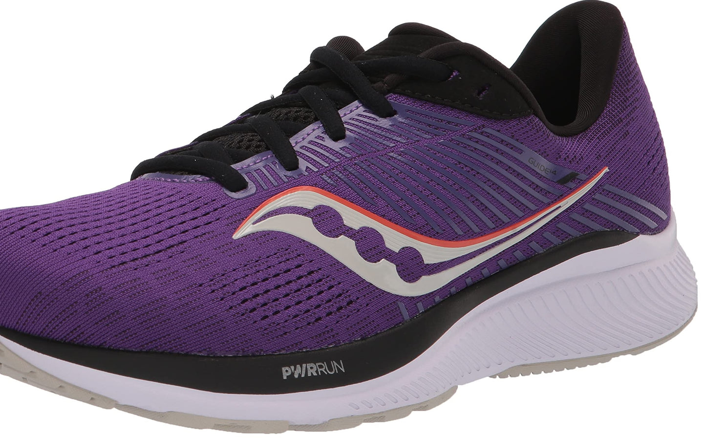 Saucony Women'S Guide 14 रनिंग शूज़ कॉनकॉर्ड/स्टोन