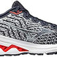 Mizuno पुरुषों के वेव इंस्पायर 17 निट रनिंग शूज़ नीला/सफेद साइज़ 9 D मीडियम यूएस
