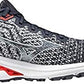 Mizuno पुरुषों के वेव इंस्पायर 17 निट रनिंग शूज़ नीला/सफेद साइज़ 9 D मीडियम यूएस