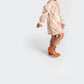 Omamimini - Plaid Ruffle Terry Dress