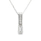 .06ct Zircon Diamond Fashion Pendants 10KT White Gold