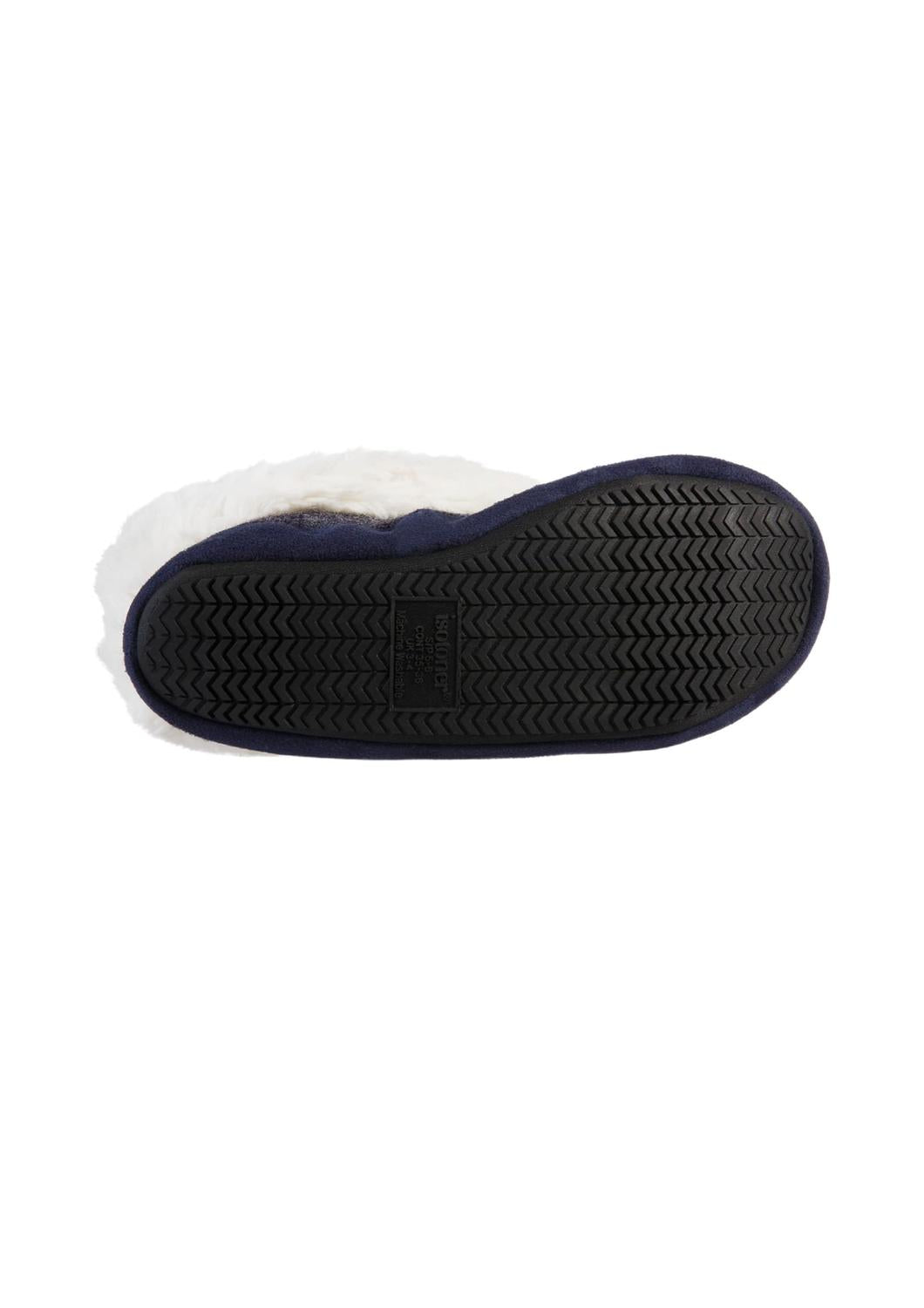 Isotoner - Women's Heather Knit Marisol Boot Eco Comfort Slipper