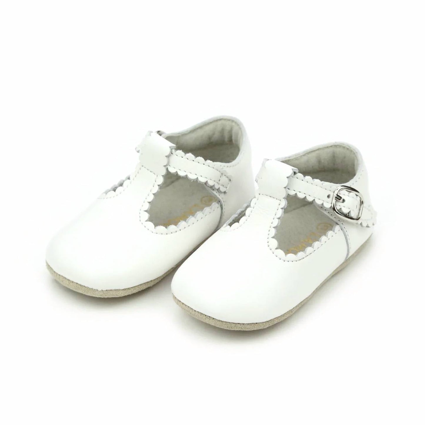 L'Amour - Baby's Elodie Crib Mary Jane Shoes